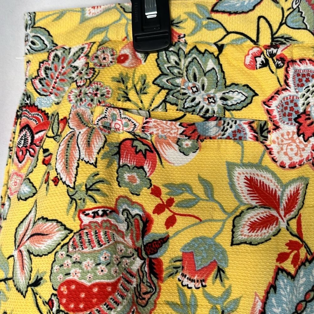 Liz Claiborne New York A-line Flower skirt Plus Size 16 - Picture 9 of 11